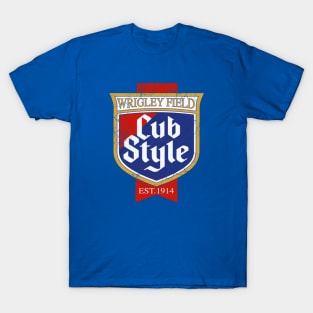 Cub Style Vintage Chicago T-Shirt